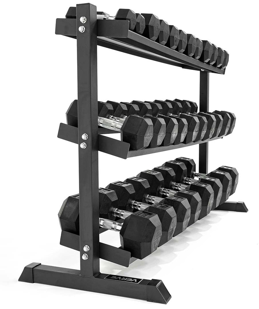 VERVE 3 Tier Hex Dumbbell Rack