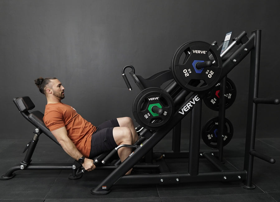 Leg Press Plate Loaded Machine - 45 degree | MADE TO ORDER