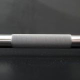 VERVE Stainless Steel Deep Knurl Power Barbell - 20kg