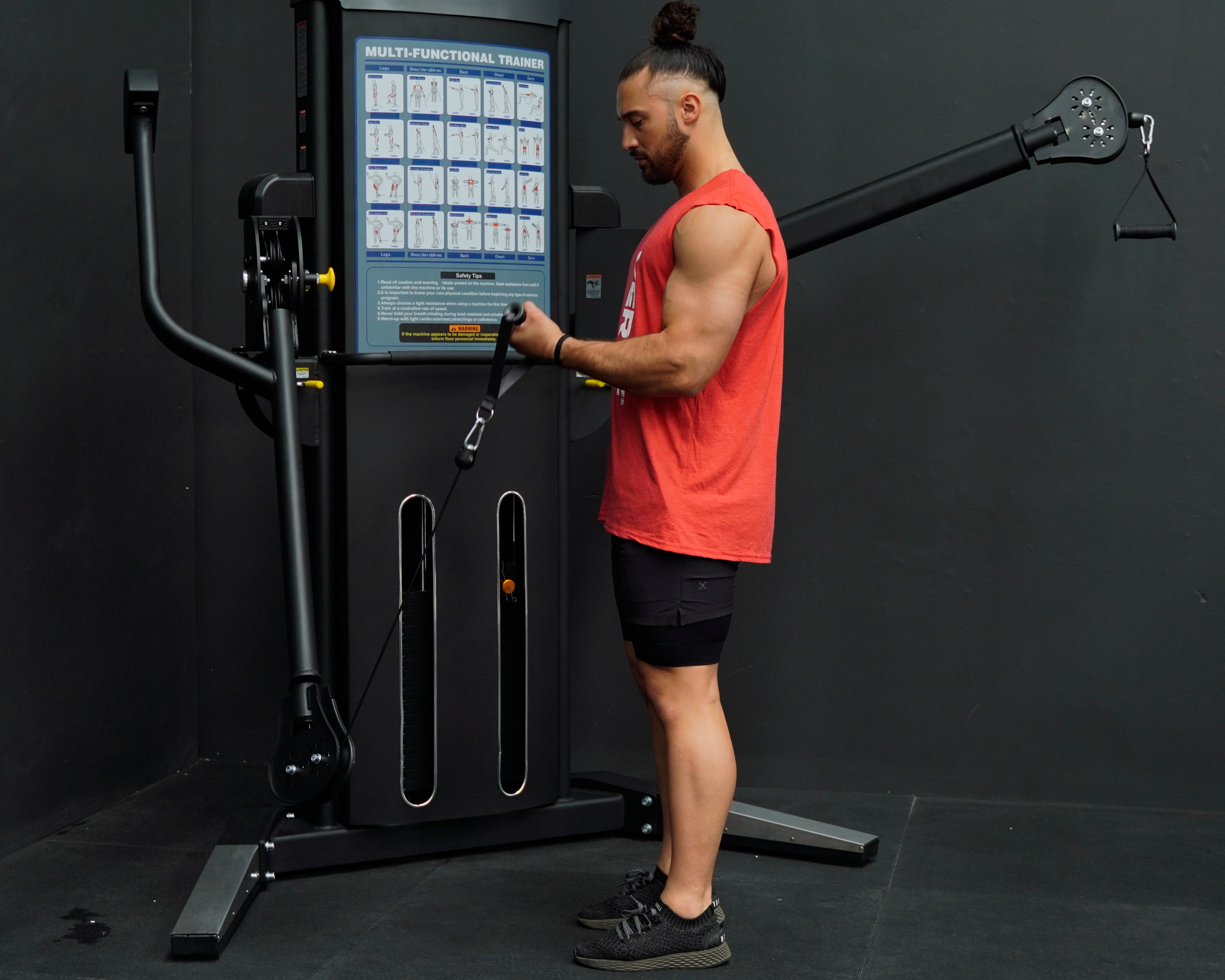 Multi Functional Trainer Pin Loaded Machine – VERVE Fitness