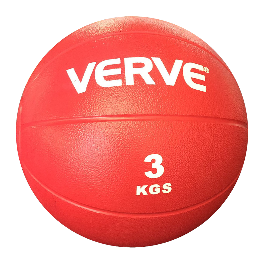 Medicine Ball 3kg Red