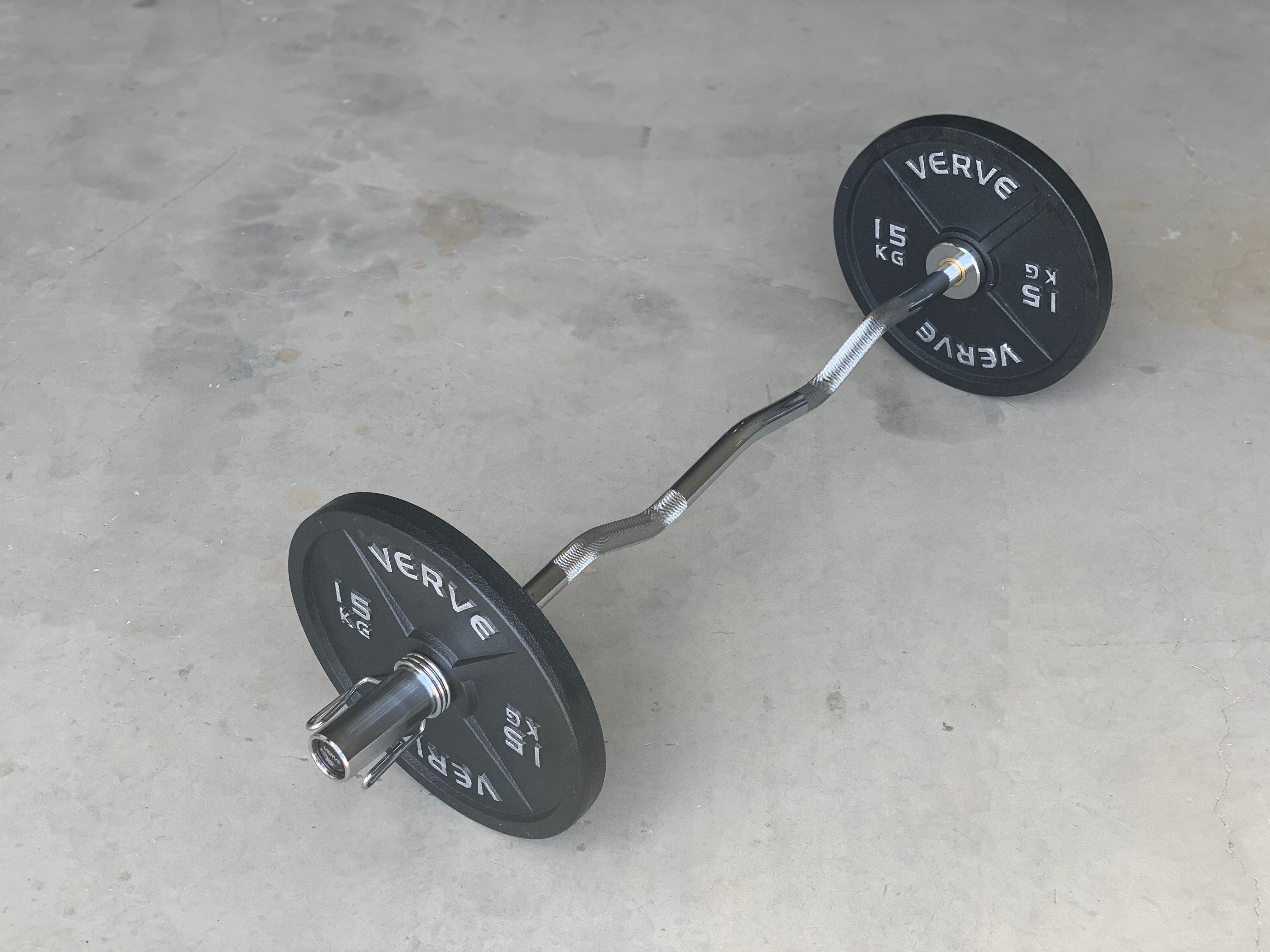 VERVE Olympic Easy Curl Bar 4 VERVE Fitness