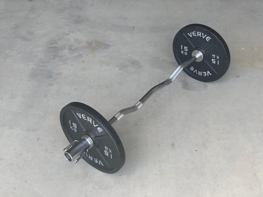 VERVE Olympic Easy Curl Bar - 4'