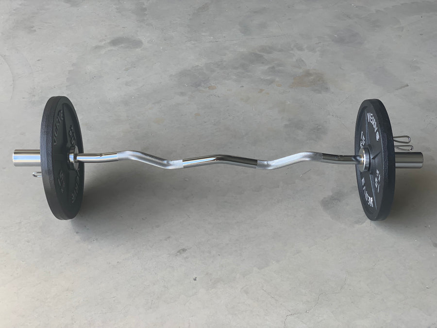 VERVE Olympic Easy Curl Bar - 4'