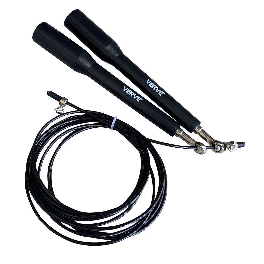 Pre-Order Now to Boost Your Workout with VERVE's Black Cable Jump Rope