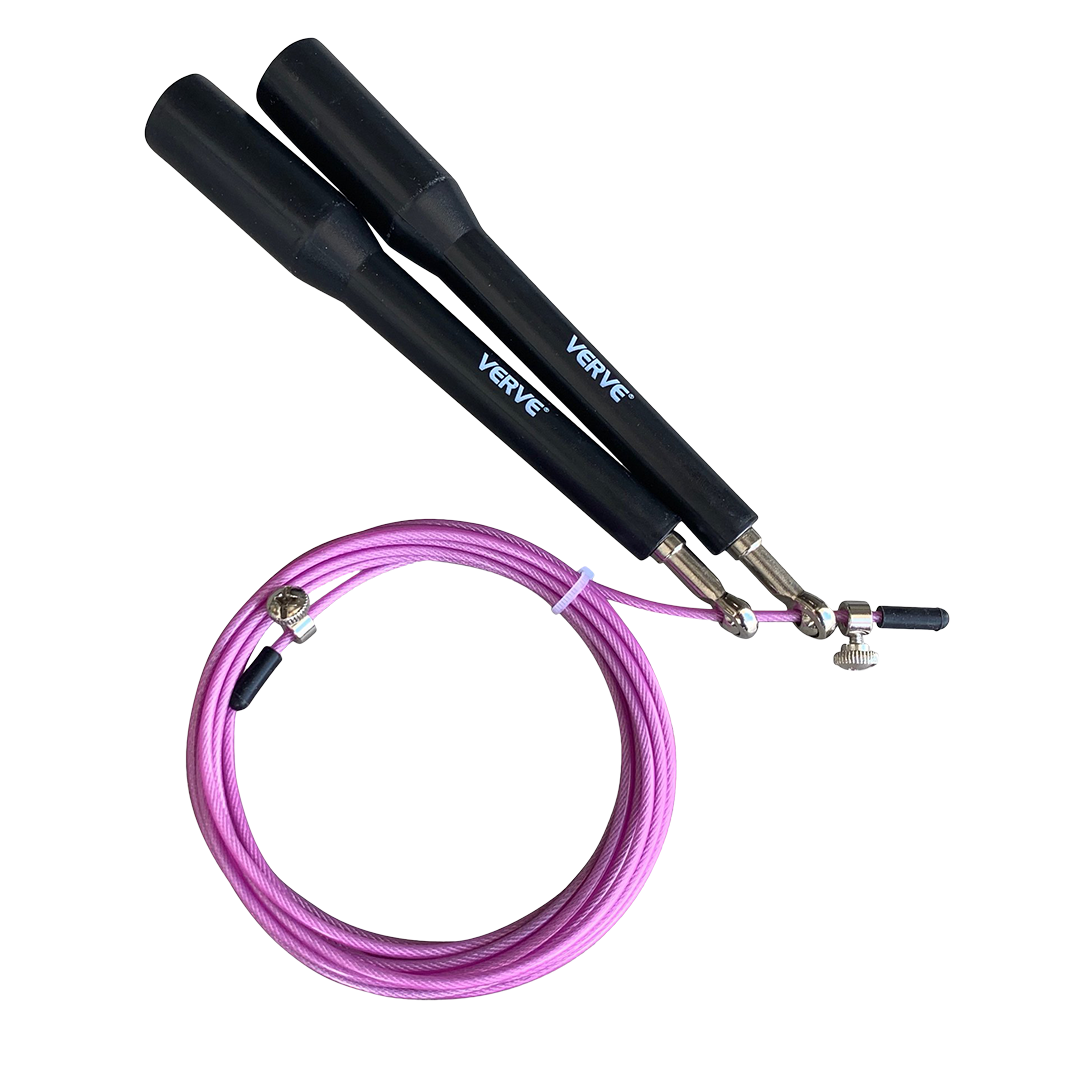 VERVE Jump Rope - Pink Cable - VERVE Fitness
