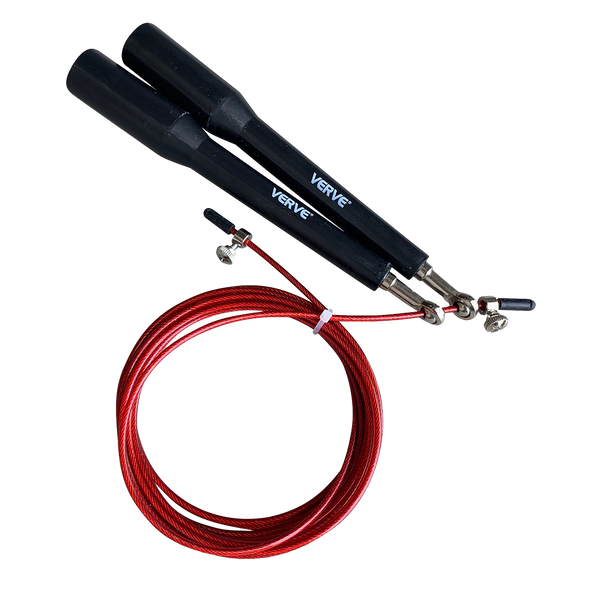 Get Your Heart Pumping with VERVE Jump Rope - Red Cable