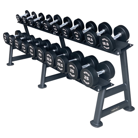 VERVE Large Dumbbell Rack to Display 20 Dumbbells VERVE Fitness