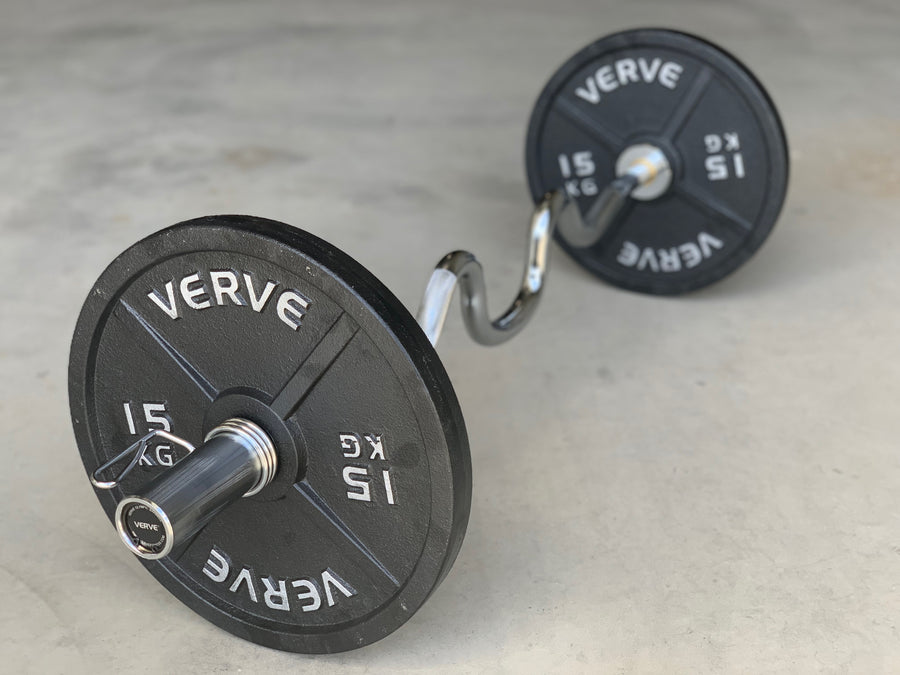 VERVE Olympic Super Curl Bar - 4'