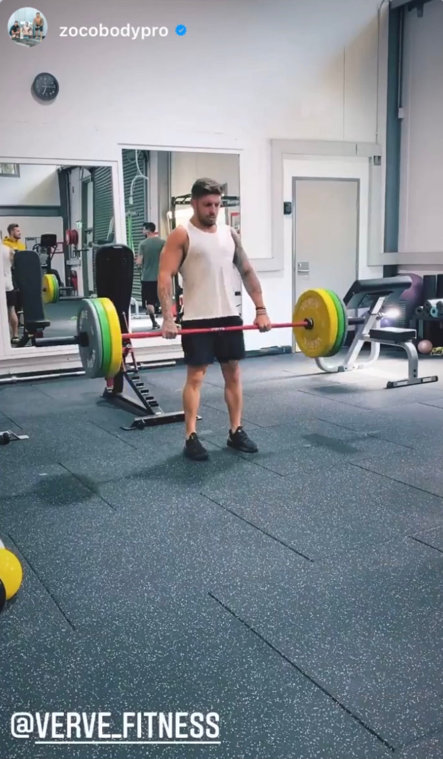 VERVE Elite Olympic Barbell - Red - 20kg